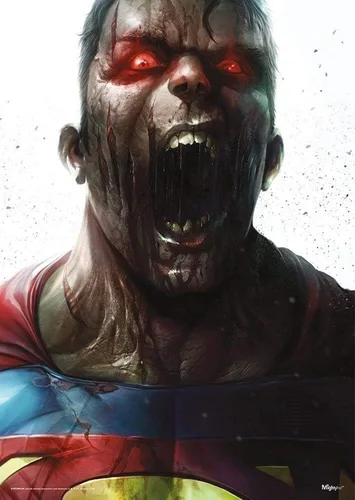 Vista 10 de MIGHTYPRINT DC Comics – Batman – DCeased – Zombie Attack – Arte de pared duradero de 17 x 24 pulgadas – No hecho de papel – Coleccionable