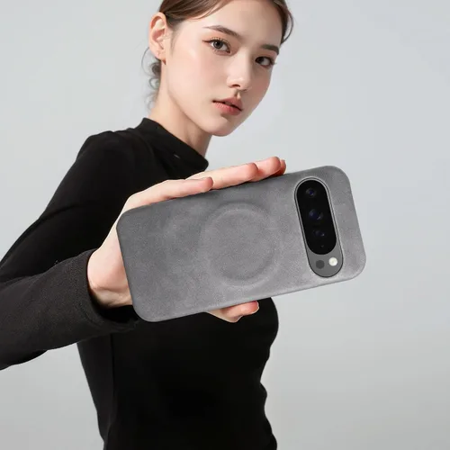 Vista 6 de Funda de teléfono para Google Pixel 9 Pro XL, [compatible con Magsafe] funda magnética protectora a prueba de golpes, soporte delgado y ligero
