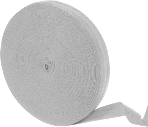 Vista 54 de uxcell Cinta de sarga de algodón de 50 yardas, cinta de espiga de 3/8 pulgadas para coser ropa, manualidades (azul)
