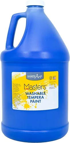 Vista 40 de Handy Art Little Masters - Pintura lavable, 16 onzas, color negro Bright & Mixable, High Opacity, Washable Colors for Classroom, Students, Kids