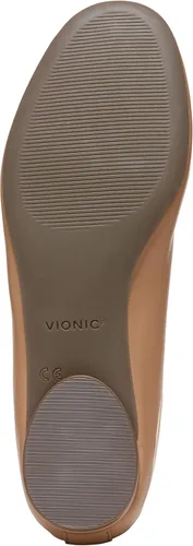 Vista 4 de Vionic Zapatos planos de ballet Jewel Callisto para mujer Zapatos de vestir de apoyo para mujer que incluyen comodidad en tres zonas con plantilla
