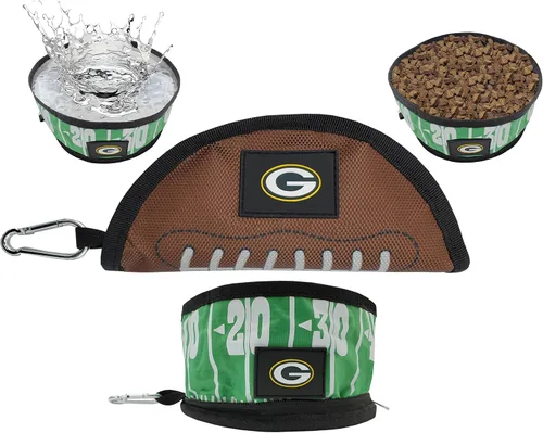 Vista 44 de Pets First NFL - Tazón plegable para mascotas