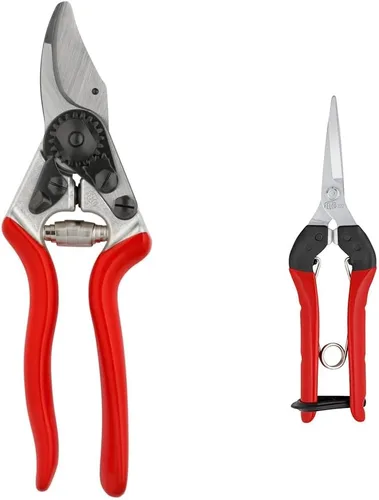 Vista 9 de Felco Tijeras de podar (F 6) y (F 310) - Podadoras de jardín con una sola mano de fabricación suiza de alto rendimiento