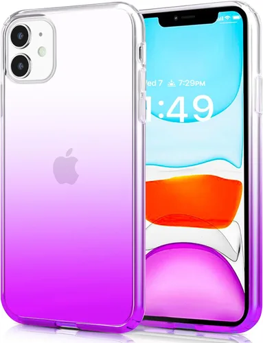 Vista 11 de JJGoo Funda compatible con iPhone 11, color negro transparente, suave, absorción de golpes, antiarañazos, a prueba de golpes, funda protectora