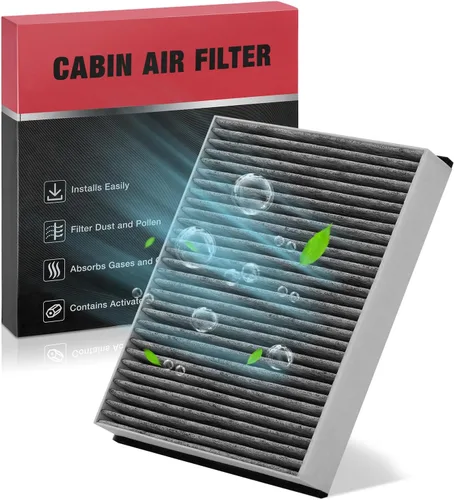 Vista 29 de BDFHYK 2 filtros de aire de cabina CF10136 con carbón activado compatibles con Chevy Uplander 2005-2009, Venture 2001-2005, compatibles con Buick
