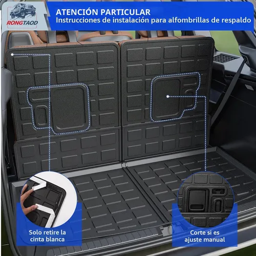 Vista 3 de Rongtaod Alfombrilla de carga y respaldo para Jeep Grand Cherokee L 2021