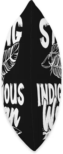 Vista 2 de Pride Nativ American Indigenous Fearless Strong Indigenous Woman Native American - Almohada de 16 x 16 pulgadas, multicolor