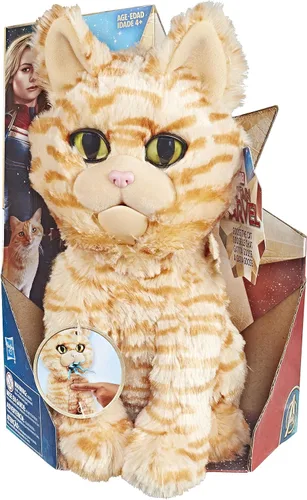 Vista 2 de Marvel Capitán Marvel película ganso el gato
