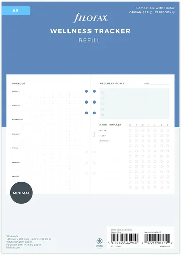 Vista 3 de Recambio para planificador de actividades Filofax A5 2021