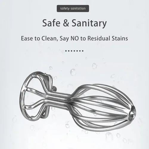 Vista 6 de Tapón anal a tope Metal Hueco Anal Plug Juguetes Sexuales para adultos Masturbación Masaje de próstata Stainles Acero Anal DildoToys