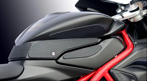 Vista 2 de TechSpec Puños para tanque Gripster - Compatible con MV AGUSTA F3 675/800 (2012 - ACTUAL) - 62-6501-SS - SnakeSkin