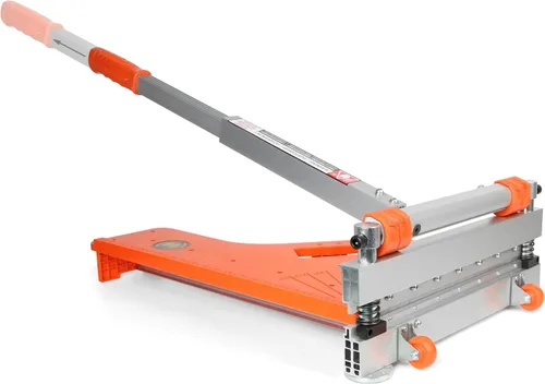 Vista 10 de CUTTEREX Heavy Duty 13" profesional cortador de piso de vinilo, pisos multicapa, parquet, paneles de pared de fibrocemento, base cóncava de goma