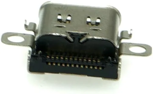 Vista 6 de Puerto de carga de repuesto original USB C Type-C SYNC y enchufe de cargador de alimentación para consola Nintendo Switch