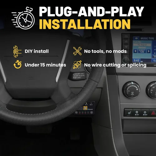 Vista 6 de PEDAL COMMANDER Controlador de respuesta del acelerador Dodge Avenger 2008-2014 Compatible con: 2ª generación, SE, SXT, SXT Plus, Express, R/T