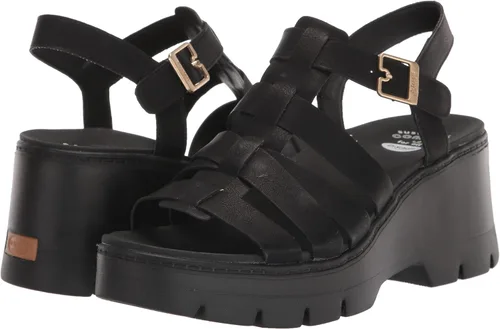 Vista 7 de Dr. Scholl's Shoes Women's Check It Out Platform Wedge Fisherman Sandal