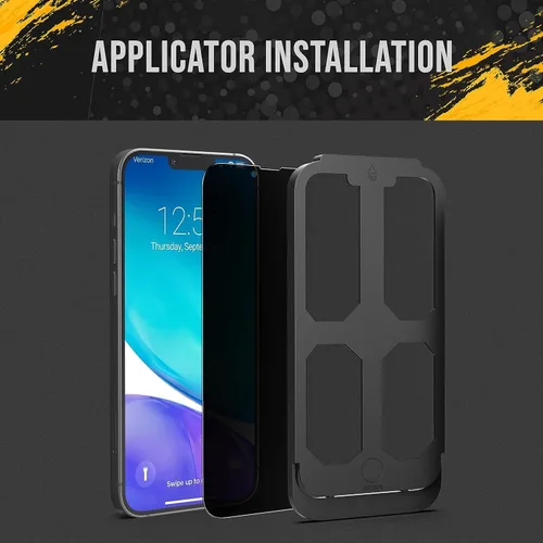 Vista 4 de magglass Protector de pantalla mate para iPhone 15 (2023), vidrio templado antirreflejos, huellas dactilares y aceite a prueba de manchas