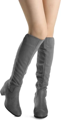 Vista 5 de DREAM PAIRS Botas a la rodilla, de tacón alto, para mujer