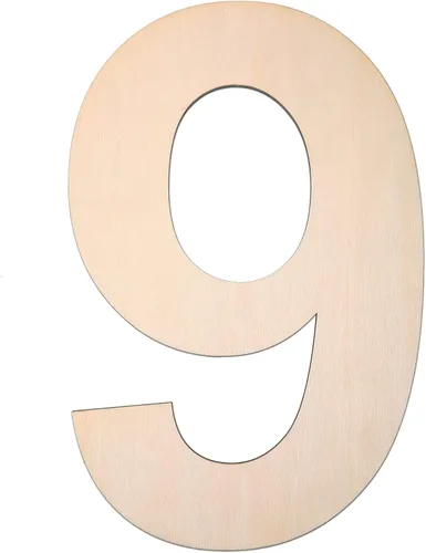 Vista 32 de Letra A de madera de 12 pulgadas, letra A de 1/4 de pulgada de grosor, grande de madera sin terminar para manualidades, decoración de pared del hogar