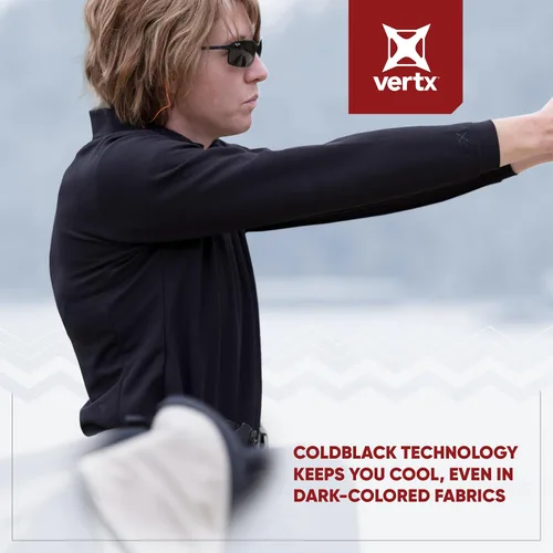 Vista 5 de Vertx Polo de manga larga Coldblack para mujer