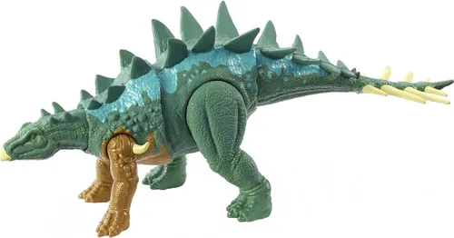Vista 6 de Jurassic World Toys - Figura de acción de dinosaurio Chialingosaurus Fierce Force Chialingosaurus, articulaciones móviles, escultura realista