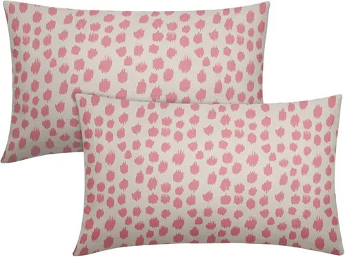 Vista 116 de Sweetshow Juego de 2 fundas de almohada de 16 x 16 pulgadas, diseño bohemio, con diseño de lunares, moderno y moderno, para exteriores, decorativas