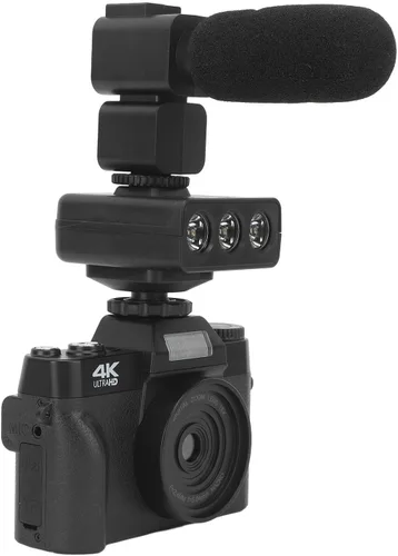 Vista 5 de Cámara digital, enfoque automático 48MP 16x zoom digital 4K Vlogging cámara como un