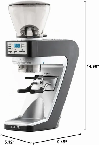 Vista 6 de Baratza Sette 270 W, cafetera, con contenedor cónico, con cesto para café molido y soporte incorporado