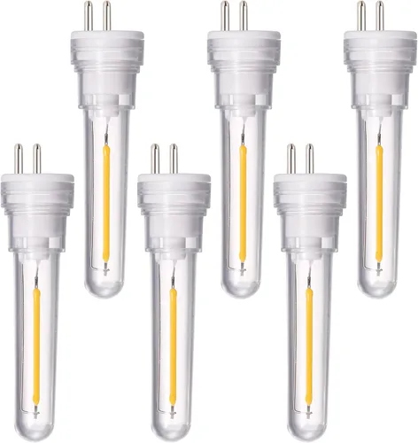 Vista 8 de DGE Bombilla LED de repuesto S14, paquete de 2 bombillas de repuesto de 1.5 W, a prueba de roturas e impermeable, IP65