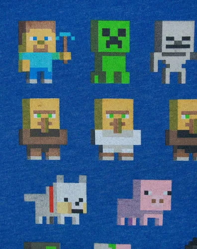Vista 3 de Minecraft Camiseta para niños Sprites de manga corta para niños