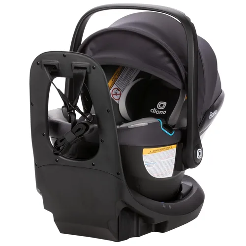 Vista 12 de Diono LiteClik30 RXT SafePlus Asiento de Coche Infantil y Base, Orientado hacia Atrás para Bebés de 4 a 13.6 kg, Ingeniería SafePlus, con Inserción