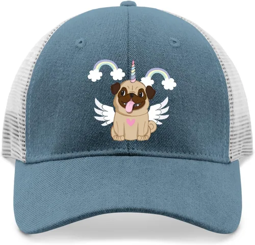 Vista 9 de devor Baseball Cap Pug Dog Baseball Caps for Men Graphic Baseball Cap Adjustable