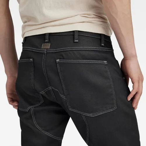 Vista 3 de G-STAR RAW Men's 5620 3D Zip Knee Skinny Fit Jeans