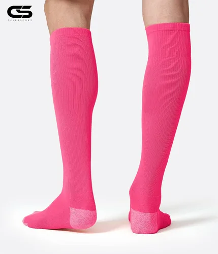 Vista 4 de CS CELERSPORT Paquete de 23 calcetines de béisbol y sóftbol para fútbol, hasta la rodilla, sobre la pantorrilla, calcetines deportivos