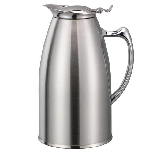 Vista 7 de Service Ideas WP6SA Jarra de agua, aislamiento de espuma, acero inoxidable, acabado satinado, 0.6L Satén