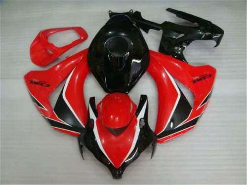 Vista 26 de Carenado negro brillante apto para Honda 2008 2009 2010 2011 CBR1000RR CBR 1000RR nueva inyección ABS plásticos carrocería kit cuerpo trabajo 08 09