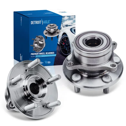 Vista 12 de Detroit Axle - 2.2L Bujes de rodamiento de rueda delanteros de 2 piezas para Honda Accord 90-97, 97 Acura CL, 2 rodamientos de ruedas y conjunto