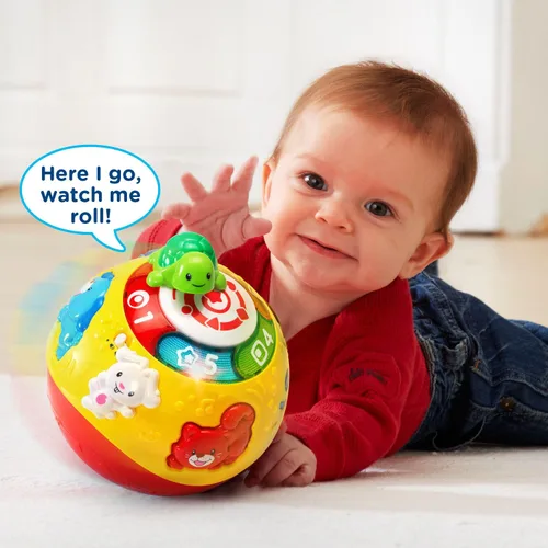 Vista 6 de VTech Pelota para Gatear y Moverse, Multicolor