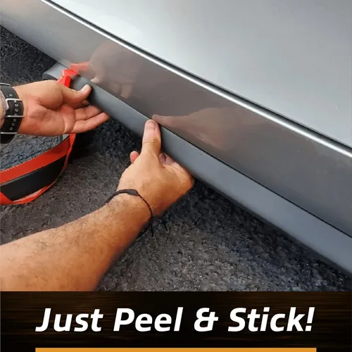 Vista 5 de EZ Side Skirts Kit Universal de Efectos Aerodinámicos de Suelo y Protector para Rocker Panel