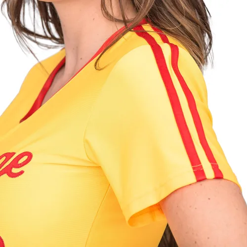 Vista 7 de Costume Agent Dodgeball Disfraz promedio de Joe's Halloween para mujer