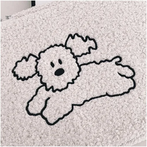 Vista 7 de Linda bolsa de transporte para computadora portátil con diseño de perro, para niñas del centro de la ciudad, funda para computadora portátil, funda