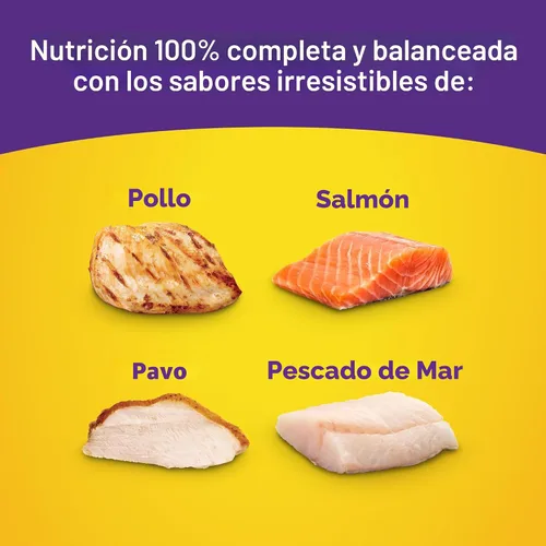 Vista 2 de Meow Mix Original Choice - Alimento seco para gatos, 18 onzas (paquete de 6)
