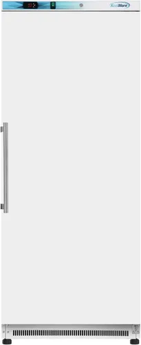 Vista 17 de KoolMore RIR-1D-SS12C Refrigerador comercial de acero inoxidable de entrada con una puerta de acceso para restaurante, café y almacenamiento