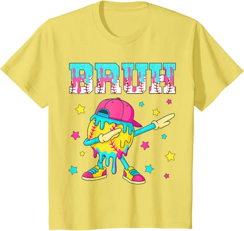 Vista 89 de Baseball Life Style 101 Apparel Youth Drip Baseball Boys Kid Camiseta