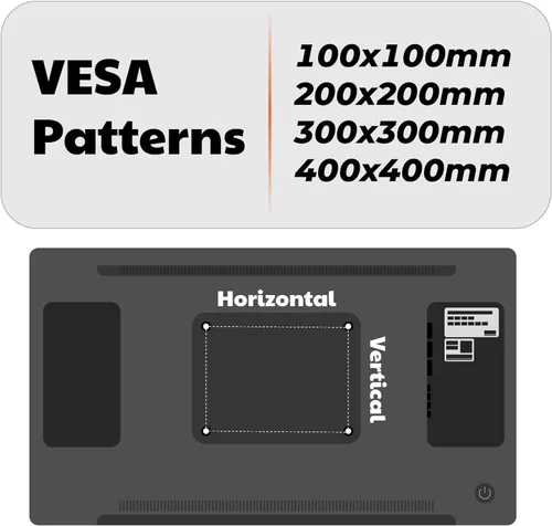 Vista 6 de Soporte de pared para TV sin clavos, resistente para televisores de pantalla plana de 26 a 55 pulgadas, sin pernos, sin taladro, sin anclajes, fácil