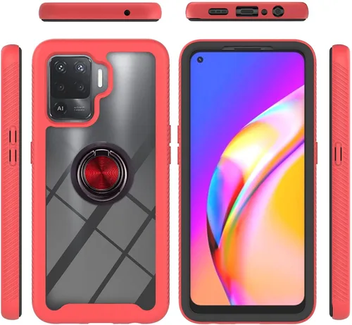 Vista 113 de Funda compatible con Xiaomi Poco X3 NFC, compatible con Xiaomi Poco X3 Pro/Poco X3 Ring Stand 3 en 1, color negro