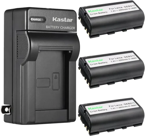 Vista 6 de Kastar Cargador de batería de pared AC para batería Geomax ZBA600 Geomax ZBA400 Geomax ZBA200 Geomax 724117, Geomax ZOOM 10 ZOOM 20 ZOOM 30 ZOOM 35
