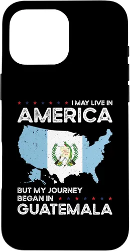 Vista 27 de Funda para iPhone 17, diseño de patriota guatemalteco estadounidense
