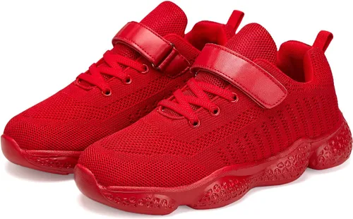 Vista 5 de Santiro Zapatos para niños y niñas, tenis para correr
