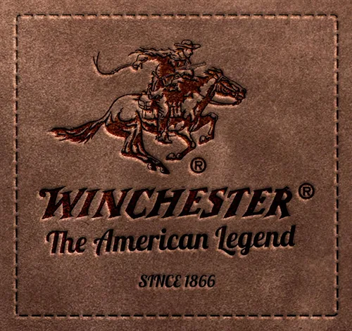 Vista 7 de Winchester billete RFID carteras para hombres de cuero genuino grano completo, ranura delgada para tarjeta con ventana de identificación ligero