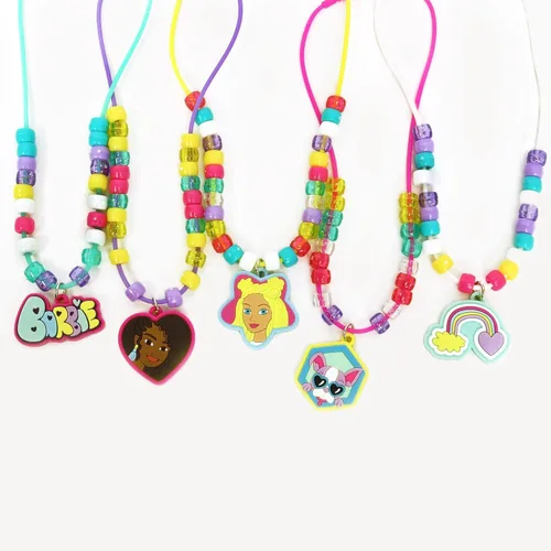 Vista 6 de Tara Toy - Juego de actividades para hacer collares de Barbie